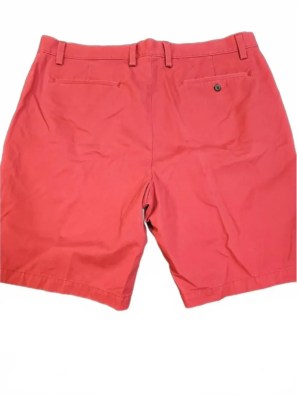 Banana Republic Red Htr Deck Shorts 100% Cotton Size 38
